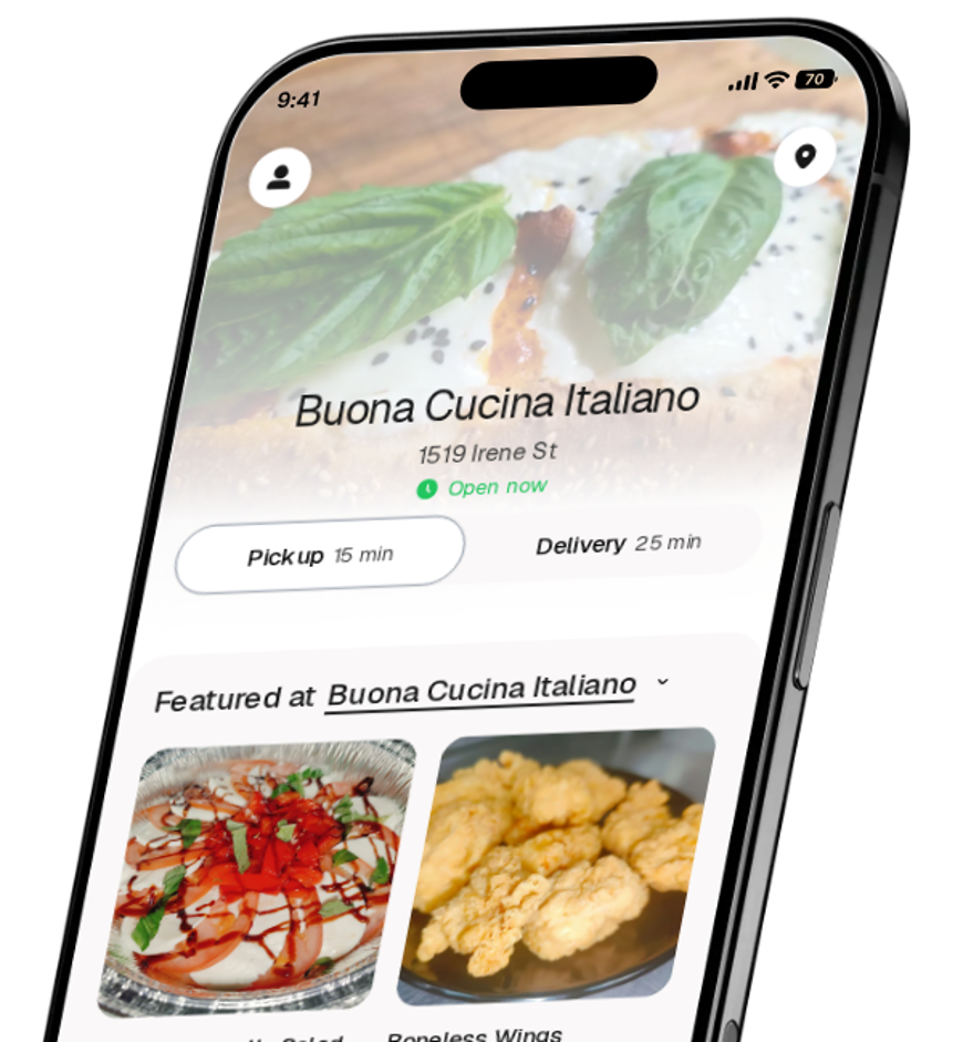 Buona Cucina Italiano app preview