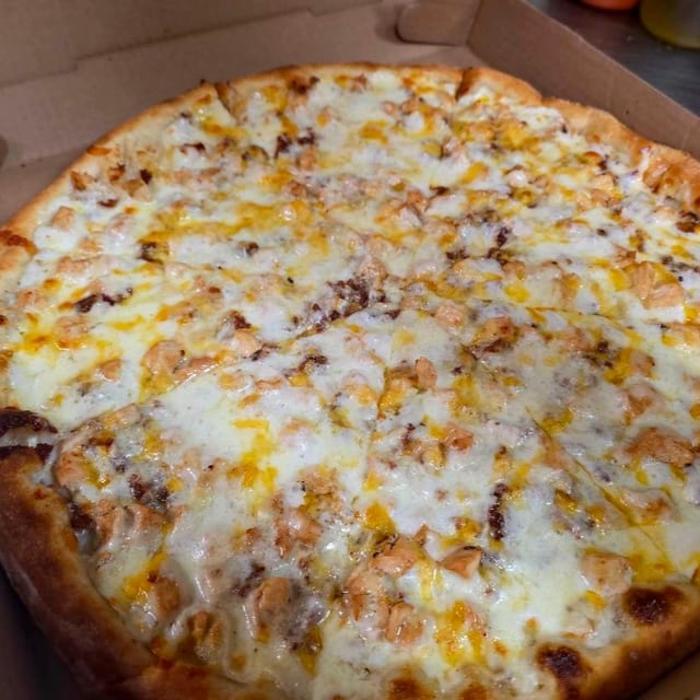 Chicken Bacon Ranch Pizza.
