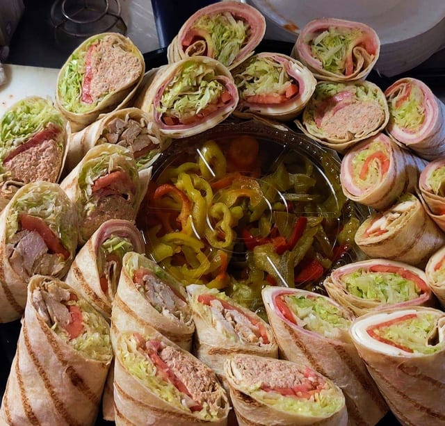 Cold Wraps Catering.