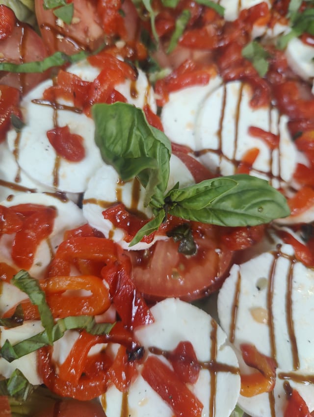 Fresh Mozzarella Salad Catering.