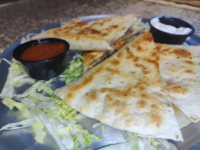 Buffalo Chicken Quesadilla.
