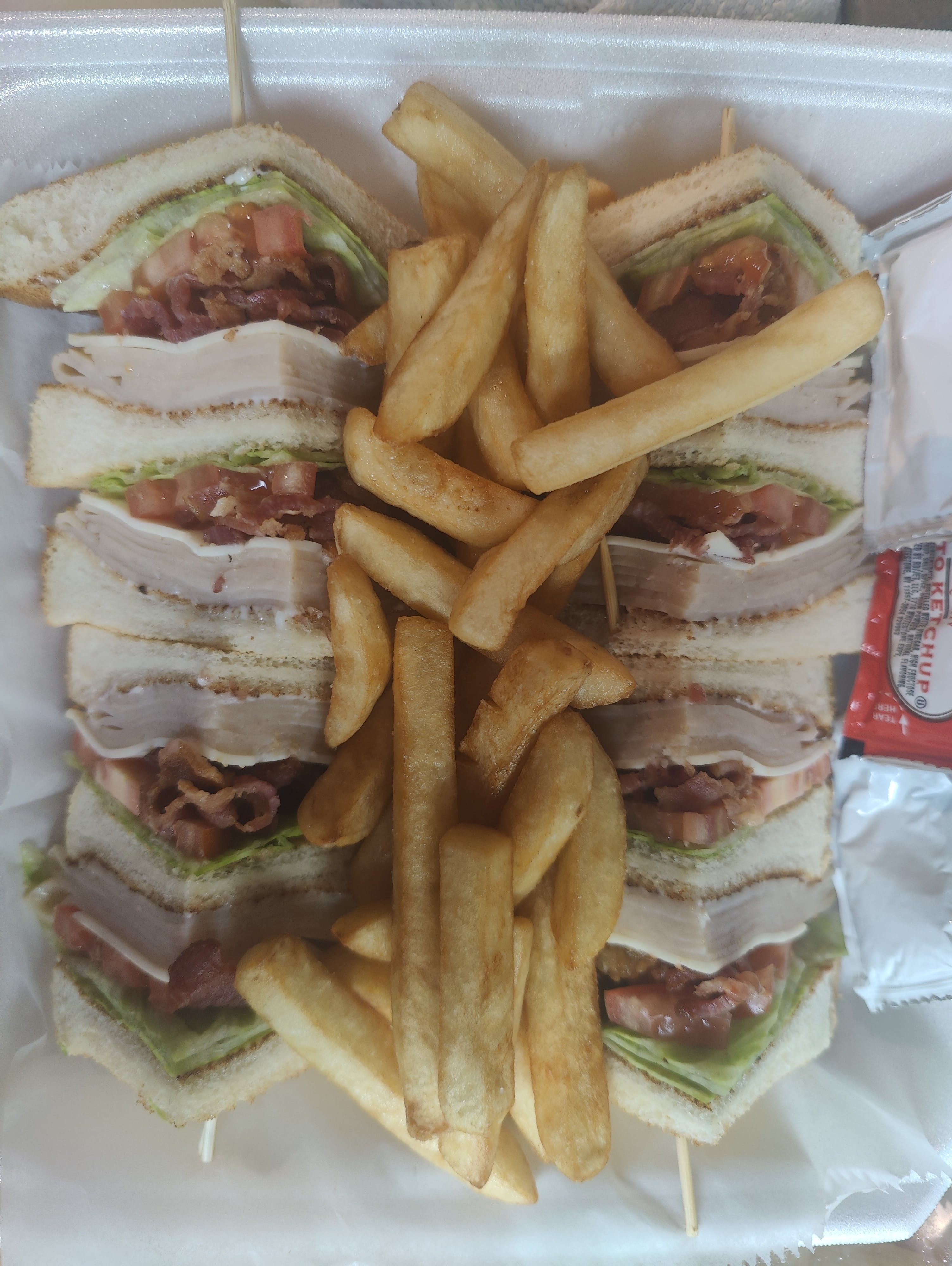 Turkey and Cheese Club.