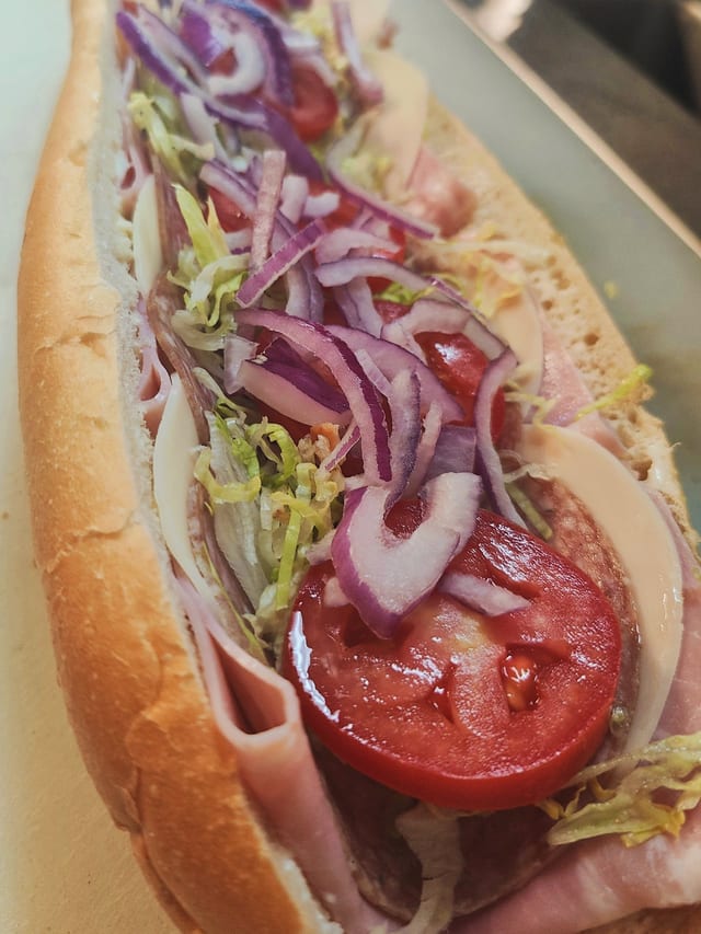 Turkey & Cheese Sub 10".
