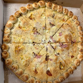 Stuffed Meat Lovers Pizza^