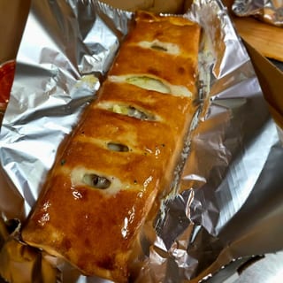 Bacon Chicken Ranch Stromboli^