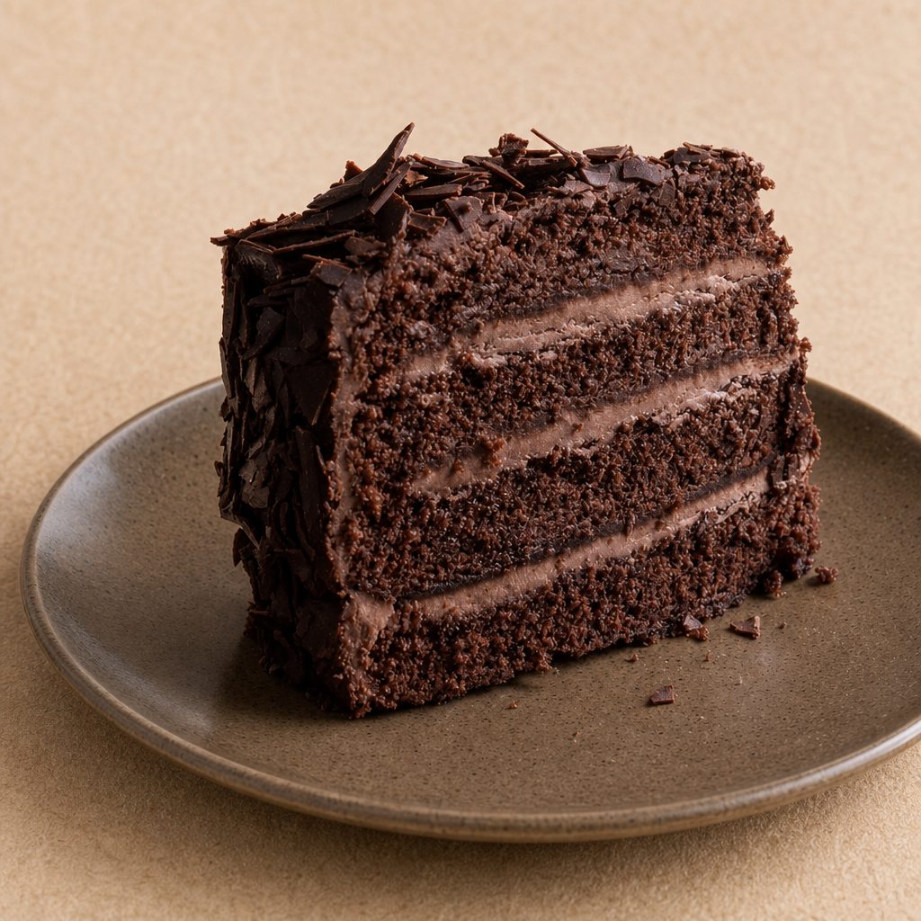 Outrageously Chocolate Cake.