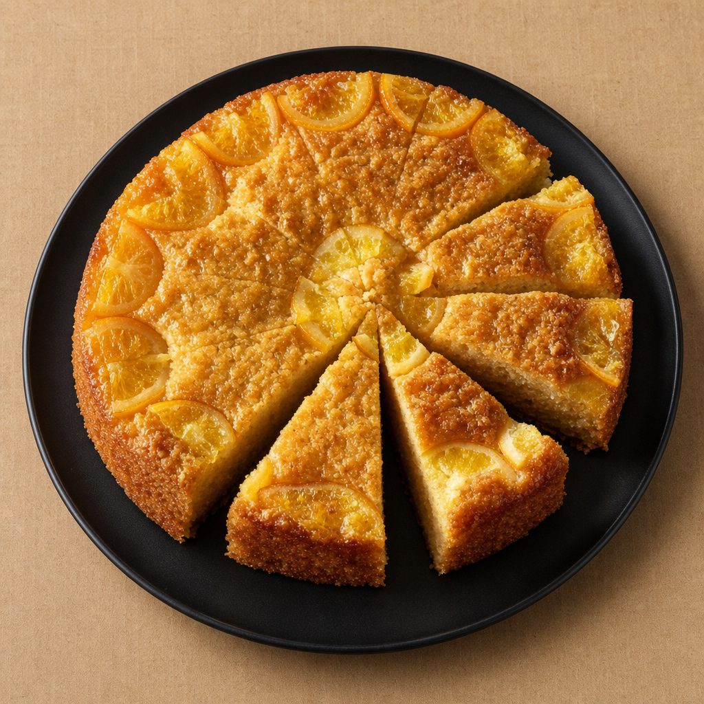 Orange Phyllo Cake.