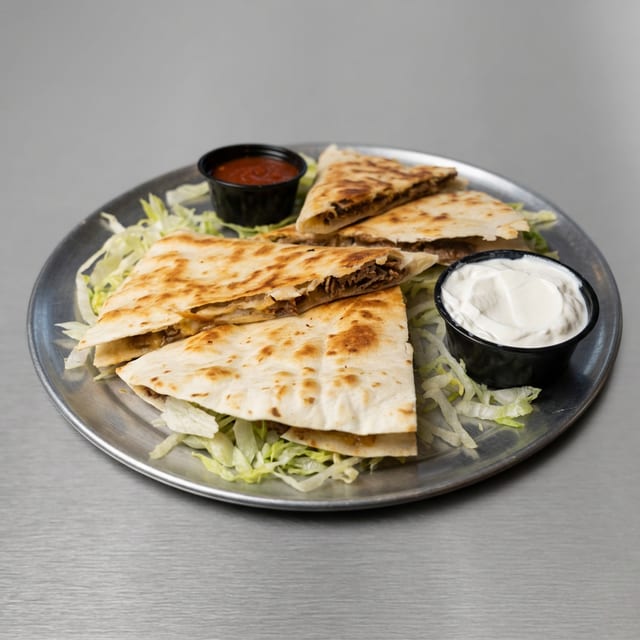 BBQ Chicken Quesadilla.