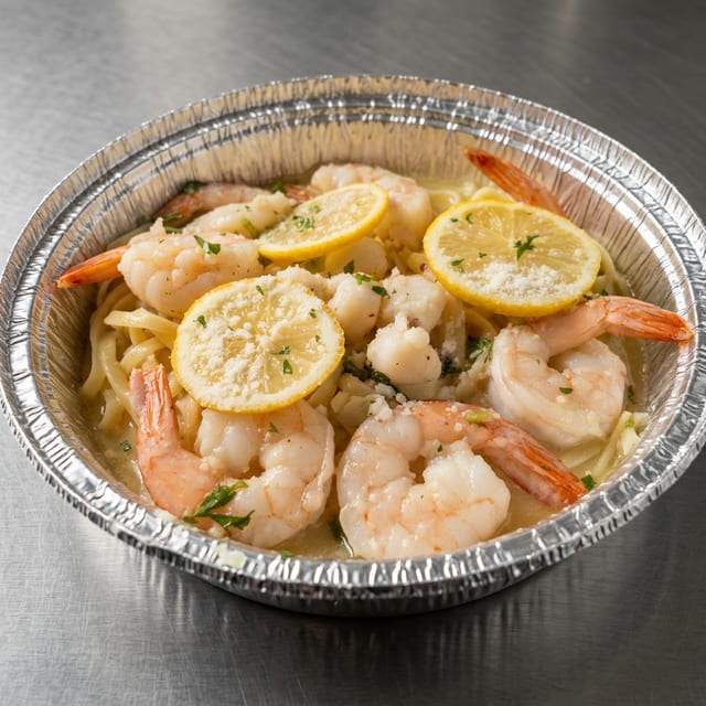 Shrimp & Scallop Scampi.