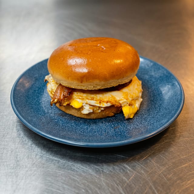 Bacon, Egg and Cheese Sandwich.