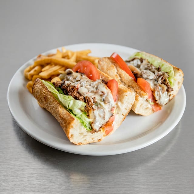 Cheesesteak Hoagie 11".