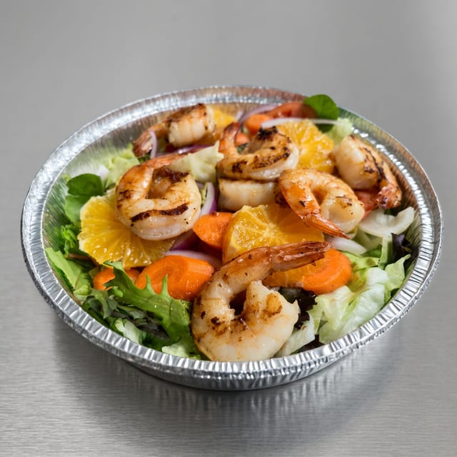 Grilled Shrimp Salad.