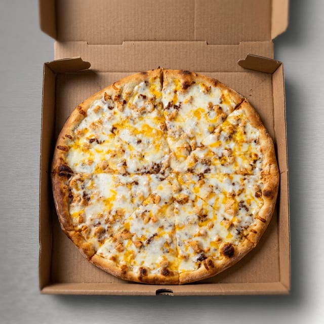 Chicken Bacon Ranch Pizza.