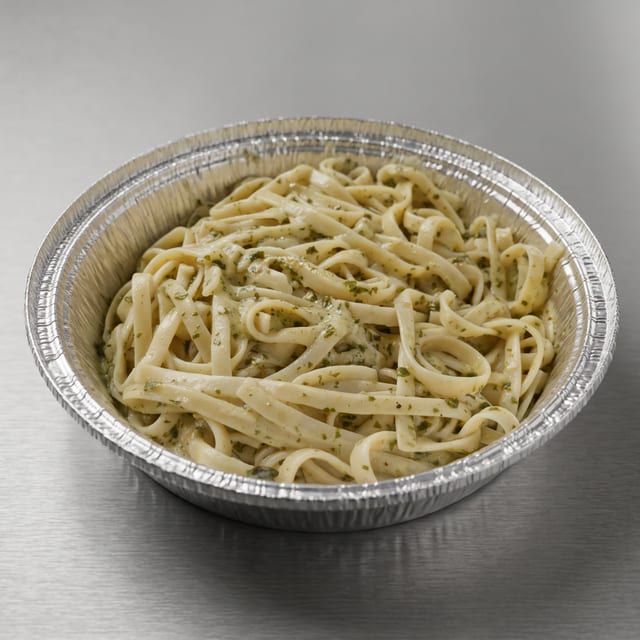 Pasta with Pesto Sauce.