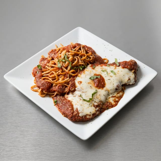 Chicken Parmigiana.