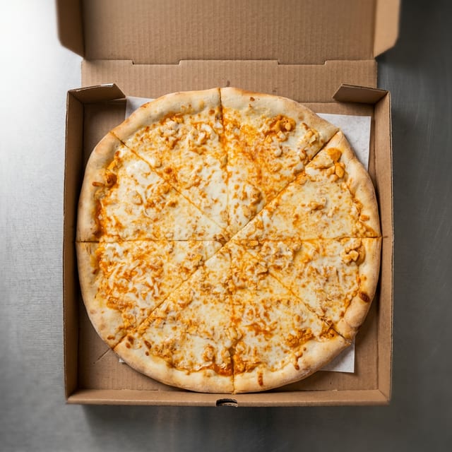 Buffalo Chicken Pizza.
