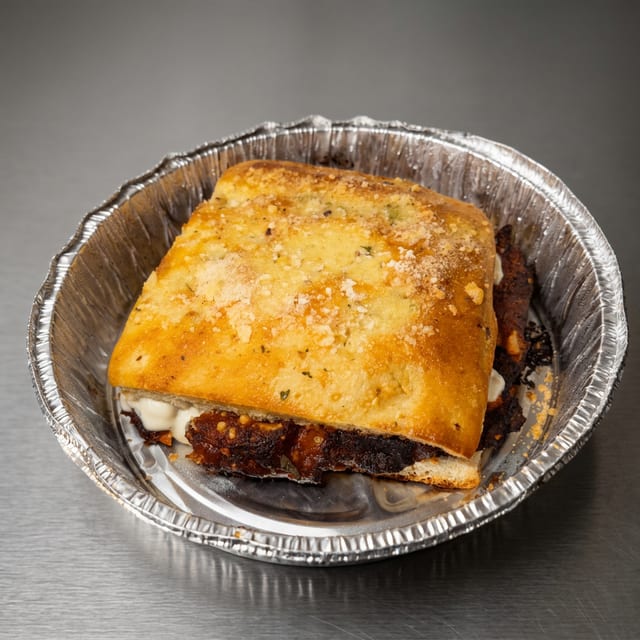 Chicken Parmesan Focaccia.