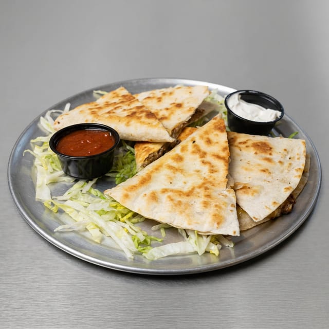 Steak Deluxe Quesadilla.